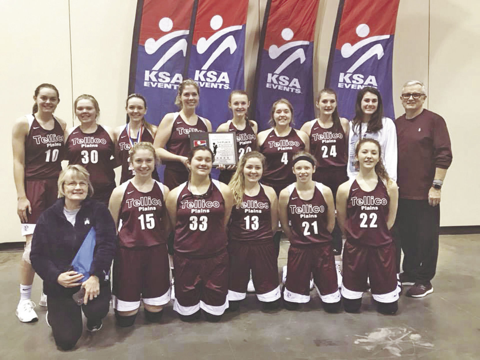 Lady Bears take third